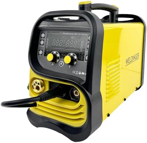 Bild 2 - WELDINGER MIG/MAG-Schweißinverter MEW 161 SYN eco synergisches Schutzgasschweißgerät (Fülldraht WIG MMA) 5 Jahre Garantie