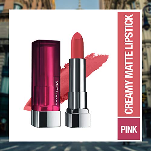 Image of Maybelline New York Color Sensational Creamy Matte, 660 Touch of Spice, 3.9g with FREE Color Sensational Creamy Matte 671 Heated Pink