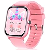 kaacly Reloj Inteligente Niños,Smartwatch Niños con Tarjetas de Aprendizaje Música Cuentos para Dormir Contador de Calorías Reloj para Niños Regalos de Cumpleaños Juguetes para Niños 4 5 6 7 8+