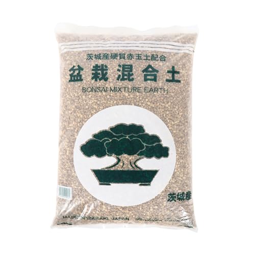 ZzbTwinkle Japanese Akadama Kiryu Hyuga Bonsai Soil Mix, Premium All-Purpose Blend for Bonsai Tree Succulents Orchids and More - Small Grain 23lb/15qt, Superior Aeration, Drainage & Water Retention