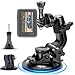 MiPremium Car Suction Cup Mount for GoPro Hero 8 7 6 5 4 3 3+ 2 Session Black Silver XIAOYI 4K SJCAM Xiaomi Yi EKEN Sports Action Camera Dash Cam Holder Perfect for Boats Vehicle Windshield & Window
