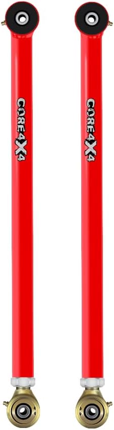 CORE 4X4-2pc Camp Series Rear Lower Adjustable Control Arms - Compatible with Toyota 4Runner 03-24 (Red)