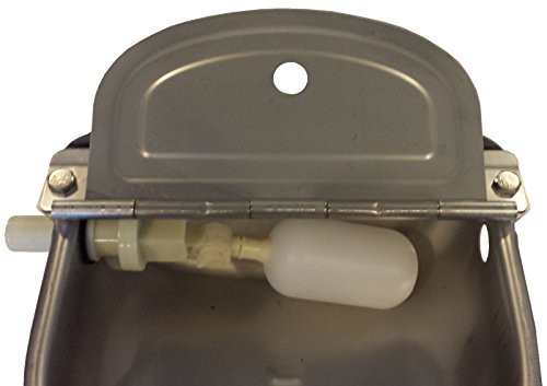 RITE FARM PRODUCTS Stainless Steel Automatic Stock Waterer Horse Cattle Goat Sheep HOG Pig Lamb Livestock Drinker Bowl - Thumbnail 2