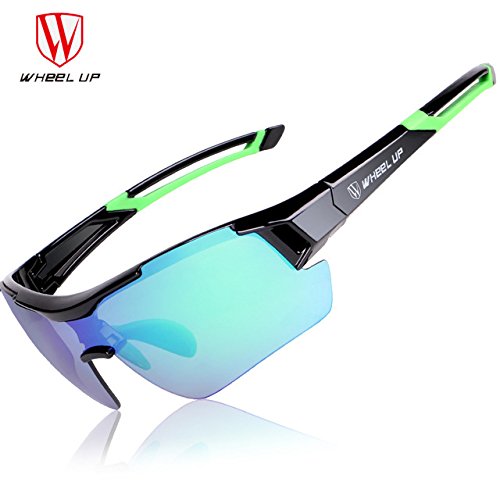 Green 2017 New 3 Lens Cycling Eyewear Women Men Bike Bicycle Glasses