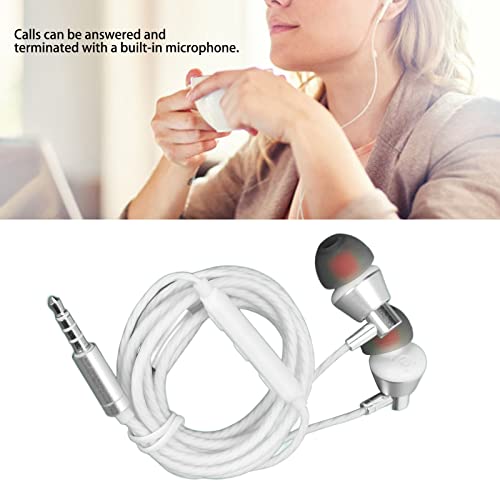 Geluidsisolatie In-ear Koptelefoon, Bedrade Koptelefoon, Eenvoudige Volumeregeling, Ergonomisch Ultralicht Ontwerp… - Image 3