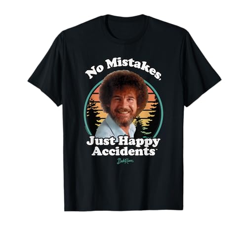 Bob Ross Happy Retro T-Shirt