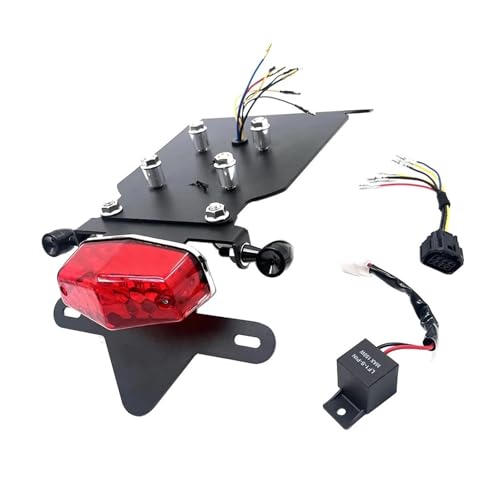Support de plaque d'immatriculation moto éliminateur Honda CL500 - 3