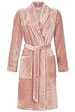 Ringella Lingerie Damen Flauschmantel mit Bindegürtel pfirsich 40 1564712,pfirsich, 40