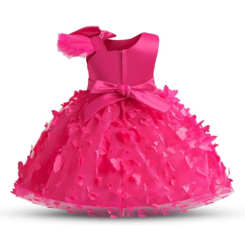 HNXDYY Baby Girl Tulle Dress Baby Birthday Party Dress Tutu Dresses for Toddler Girls2