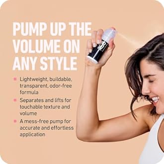 Boldify Hair Volumizing Powder - 24 Hour Volume & Softness - No Mess, Matting, Or Clumping - Easily Comb Thin, Lifeless Hair To Luscious Fullness W Revolutionary Spray Pump Hair Powder Application