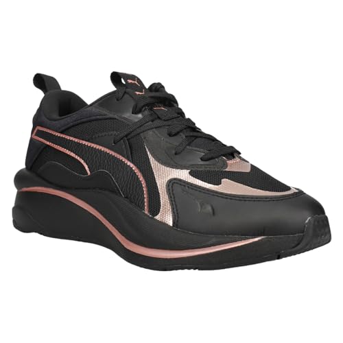 PUMA Womens Rs-Curve Glow Lace Up Sneakers Shoes Casual - Black, Pink - Size 6.5 M2