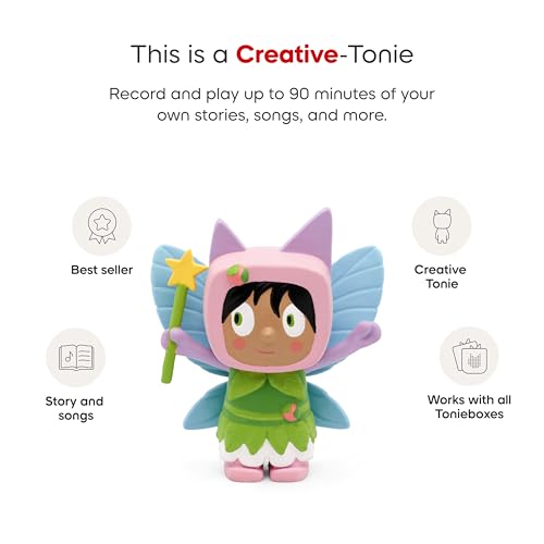 Image of Tonies Fairy Creative Toy Figurine - Record and Upload up to 90 Minutes of Your Own Stories and Songs