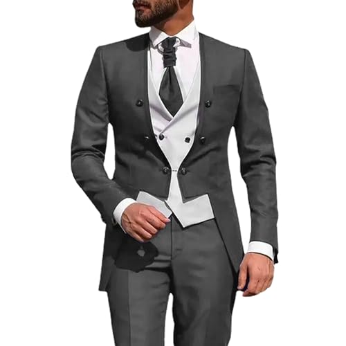 Mens Wedding Party Dinner Prom Tuxedo One Button Slim Fit Formal Tuxedo Suits Men Tuxedo Suit 3 Piece Slim Fit