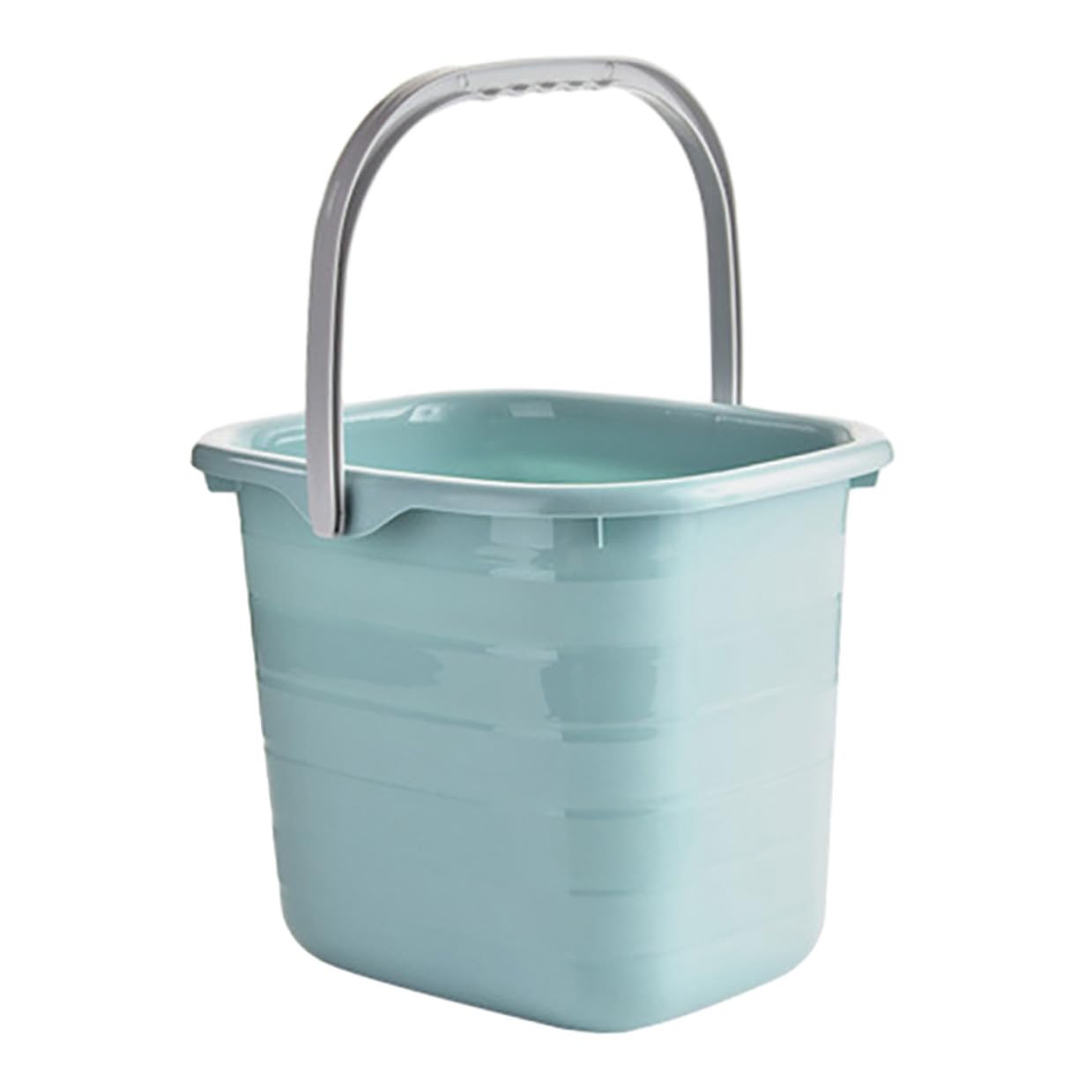 Secchio di Plastica Manico 15l Multifunzione per Pulizia e Contenitore Acqua Resistente per Famiglie e Aziende Agricole