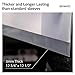 Hudson Hi-Fi Vinyl Record Outer Sleeves Covers - Premium Clear Vinyl Record Sleeve 100-Pack - Protect Your LP Albums from Scratches, Dirt & Dust - 3mm Thick No-Acid Exterior Disc Cover