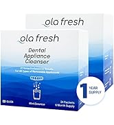 Ola Fresh Dental Appliance Cleaner - Retainer Cleaner, Denture Cleaner, and Dental Night Guard Cl...