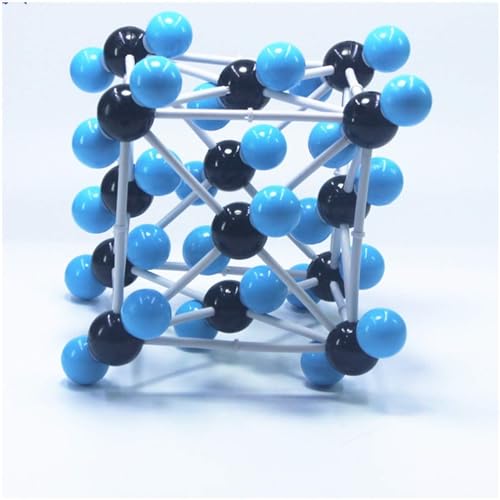 Modelo de estructura molecular didáctico con base de madera resistente 2