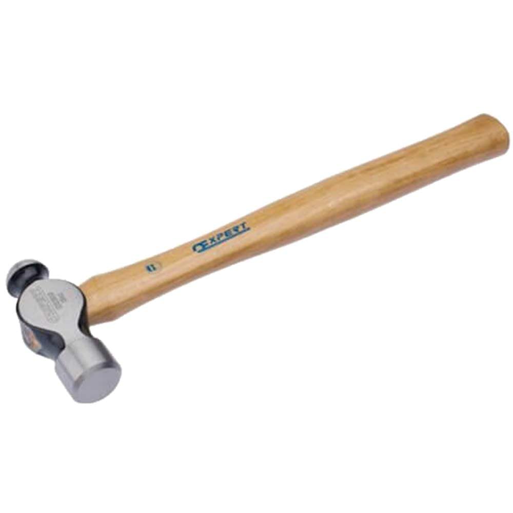 Britool Grey E150108br Ball Pein Hammer Hickory Handle In Display Pack, 1Lb, 35Cm X 10.2Cm X 3Cm