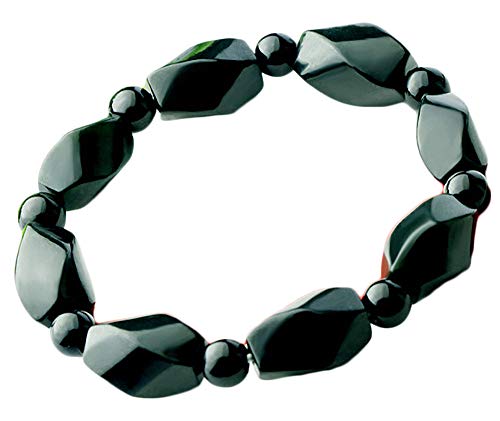Bracelet en jade vert naturel sculpté en losange bijou en néphrite véritable