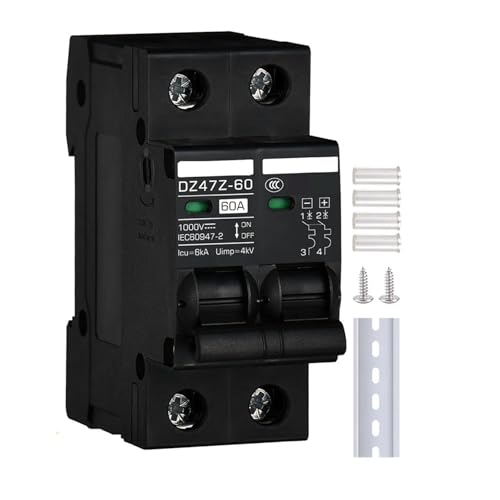 Disjoncteur solaire DC 1000V interrupteur de déconnexion 15A anti surcharge