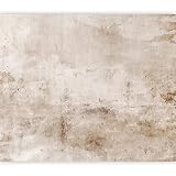 murando Fototapete Betonoptik 400x280 cm Vlies Tapeten Wandtapete XXL Moderne Wanddeko Design Wand Dekoration Wohnzimmer Schlafzimmer Büro Steinwand Struktur beige braun f-A-10103-a-a