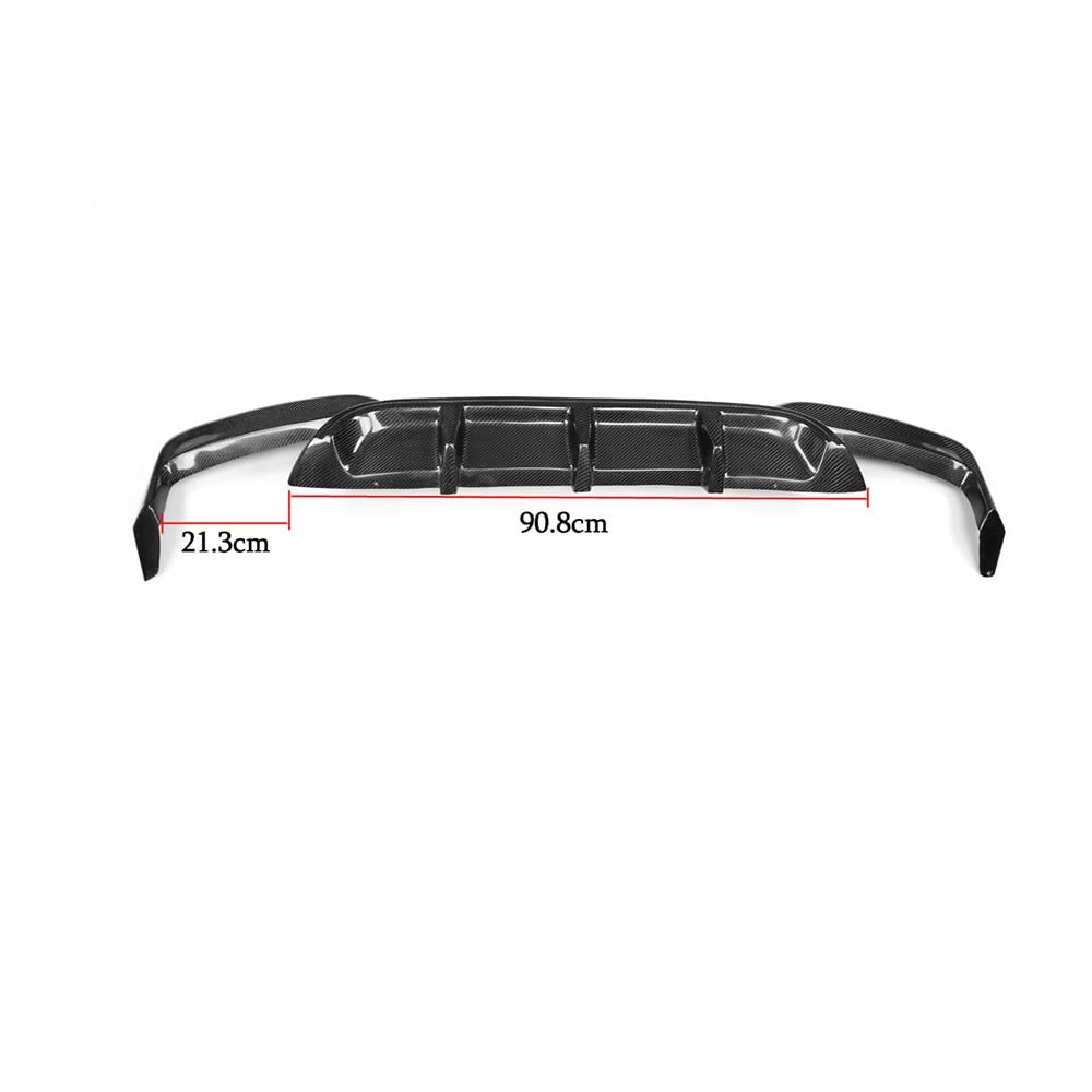 Dla BMW Serii 6 F06 F12 F13 M Sport M6 Kabriolet 640i 650i 2012-2016 Samochód Dyfuzor Tylnego Zderzaka Z Włókna Węglowego Spoiler Deflektor Splitter