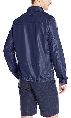 IZOD Men's Golf Jacket with Faux Leather Tabs2