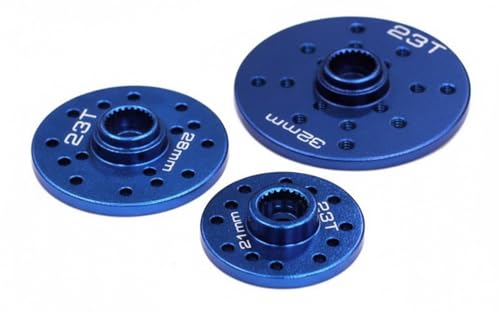 Palonnier servo 23T métallique Integy résout le jeu de direction de votre voiture RC 3 tailles