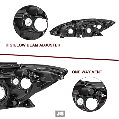 Image of JSBOYAT Headlight Assembly Fits for 2002 2003 2004 Toyota Camry SE /LE /XLE