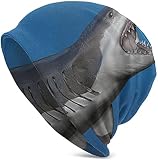 AOOEDM Tiger Sharks Slouchy Beanie Cap Sombrero de Punto para Hombres Mujeres Fisherman Beanie Hat Skull Cap Hat Unisex Gift