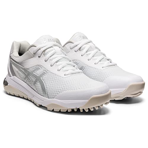 ASICS Women's Gel-Course Ace Golf Shoes, 8, White/Pure Silver