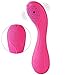 Utimi Silicone Vibrator Vibrating 7-Frequency Breast Vulva and Clitoris Massager with Brusher Head