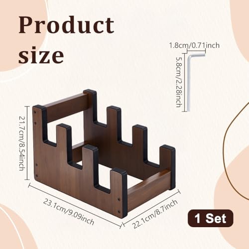 Support de guitare en bois pour amateur de guitare comme cadeau idéal