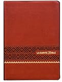  La Sainte Bible Segond 1910 - Marron, similicuir, gros caractères, souple
