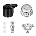 Price comparison product image Steam Release Replacement Float Valve Set for Instant Pot Duo 3, 5, 6 QT,Steam Release Handle Sealing Ring Steam Release Valve and Float Valve Seal Anti-Block Shield