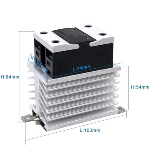 Relais statique monophasé 80A pour automatisation de four industriel - 3