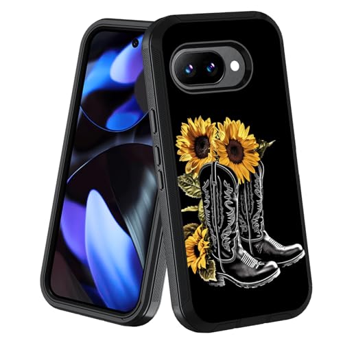 stmedazm Google Pixel 10a�p�P�[�X�A�~���^���[�O���[�h���ϋv[3�w]�h�o�ϏՌ��t���{�f�B�ی�d�b�J�o�[�AGoogle Pixel 10a(2026)�p�A�E�F�X�^���J�E�{�[�C�u�[�c�A�q�}�����t��