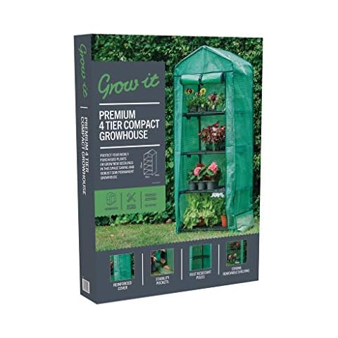Grow It 8743 Premium 4 Tier Growhouse Cover