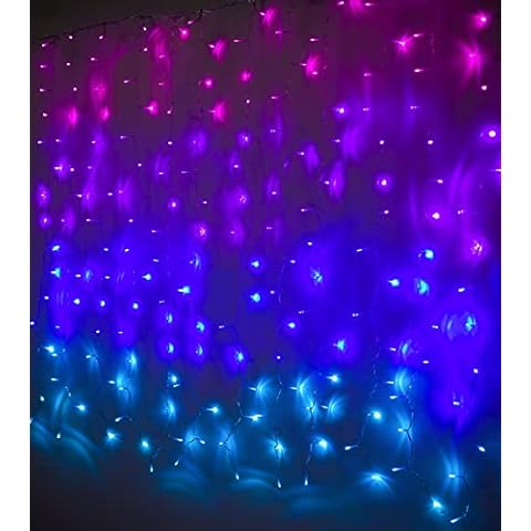 CoziTech Ombre LED Curtain Lights Cover