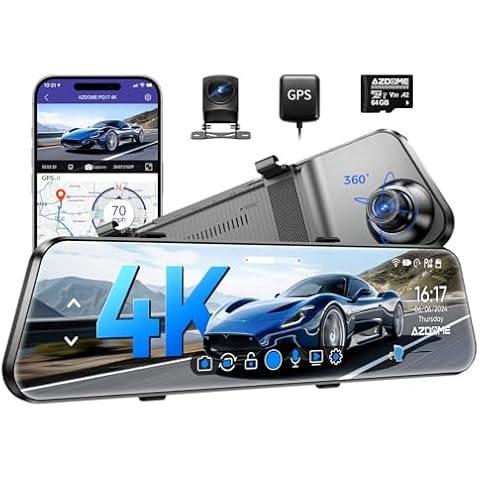 AZDOME PG17 4K Mirror Dash Cam Cover