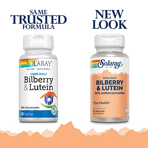 SOLARAY Bilberry & Lutein