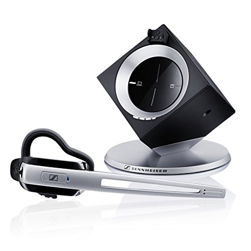 Sennheiser Officerunner Convertible Wireless Office Headset With Microphone - Dect 6.0 (Classic Silver) #TOP1
