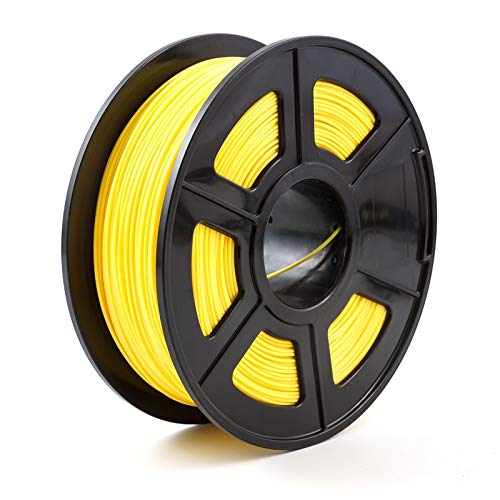 Filament Imprimante 3d,Filament pla Imprimante 3D Filament 1,75 en fibre de carbone Bois ABS Métal Eramics Nylon (Color : PLA Dark Yellow)