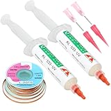 Photo Gallery kellyshun no clean saldatura flux pasta & stoppino saldatura, flux liquido per saldatura per elettronica, 10 ml (2 pack), treccia per rimozione 1500 mm stoppino dissaldante (1 confezione) Photo Gallery kellyshun no clean saldatura flux pasta & stoppino saldatura, flux liquido per saldatura per elettronica, 10 ml (2 pack), treccia per rimozione 1500 mm stoppino dissaldante (1 confezione)