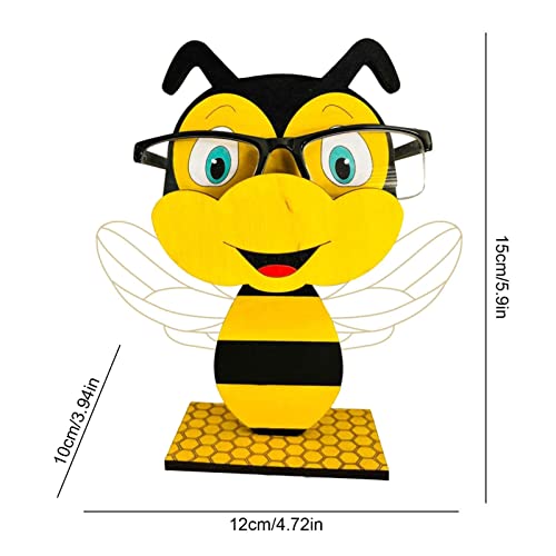 Suporte para óculos Animal - óculos bonito | exibição óculos madeira 3D, óculos criativo e bonito pa