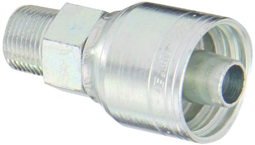 Image of Eaton Aeroquip Fitting,Straight,1 /2 In Hose,3 /8-18 NPT 1AA6MP8-1 Each