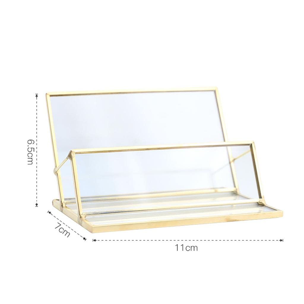 3 zestawy etui na wizytówki, organizer do przechowywania, 11 x 7 x 6,5 cm, pojedyncza warstwa