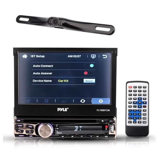 Pyle PLT85BTCM CD/DVD Player Bluetooth Wireless Streaming Hands-Free Talking SB/MP3/AUX/AM/FM Radio Stereo Receiver Black