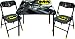 DC Comics Batman 3 Pc Table & Chair Set, Black