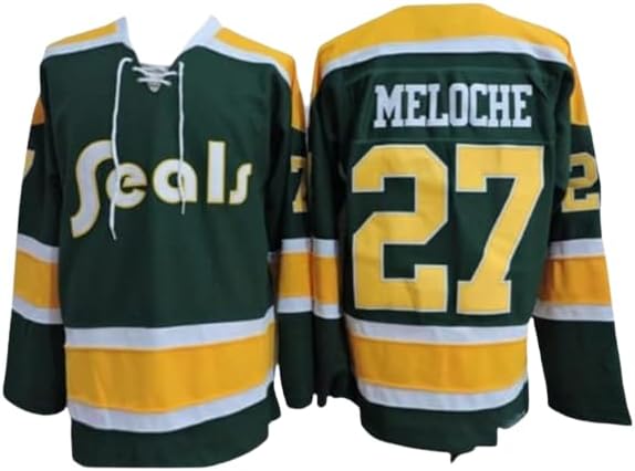 California Golden Seals G MELOCHE Jerseys Stitched Any Name Number